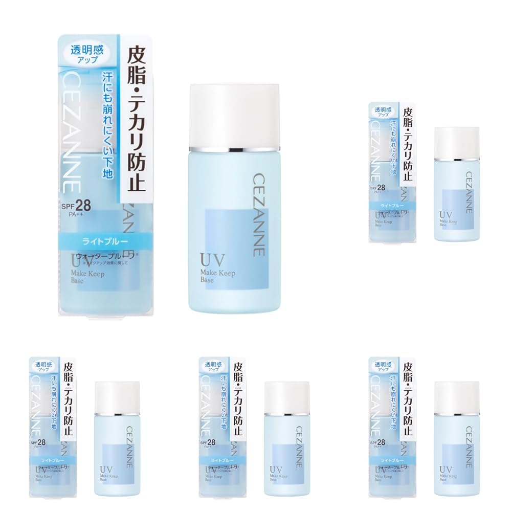 Cezanne UV Make Keep Base, Oil-Control Makeup Base SPF28 PA++, Fragrance-Free, 30 ml