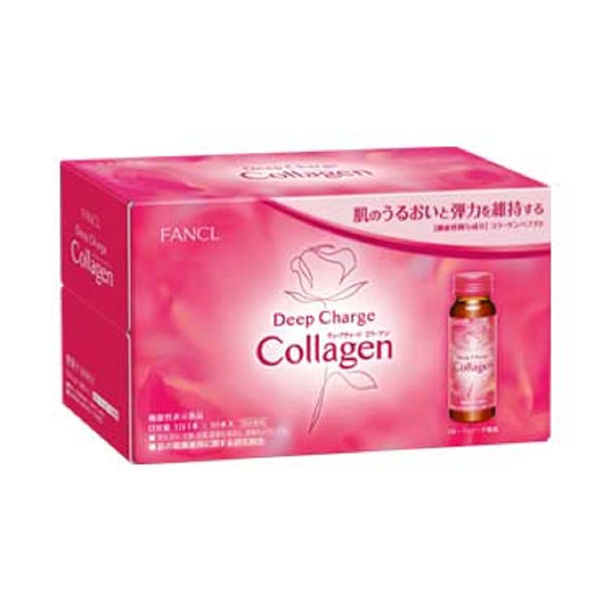 FANCL Deep-Charge Collagen Drink — 3000mg Collagen-Tripeptides