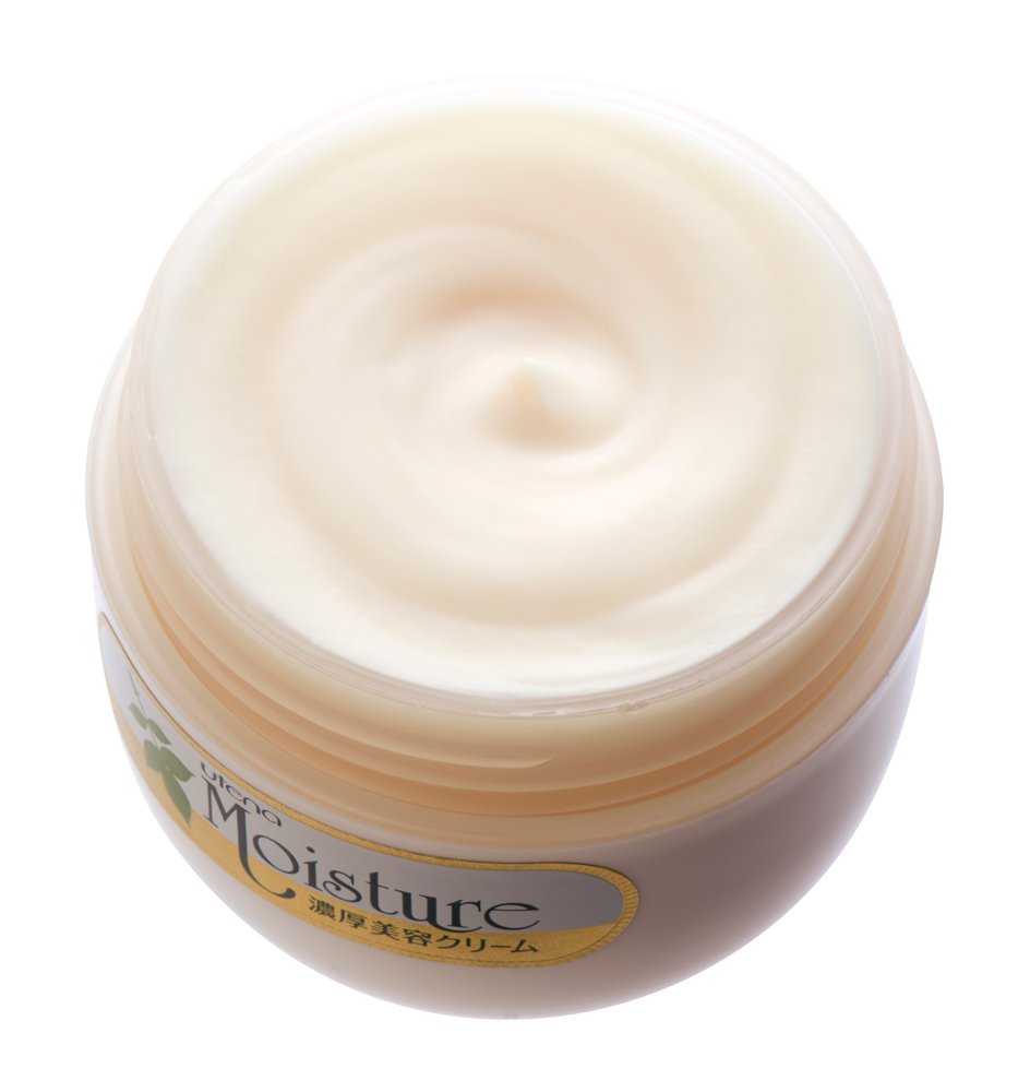 Utena Moisture Essence Cream EX, Rich Night Cream for Dry Skin with Aloe, Royal Jelly and Ginseng Extracts, 60 g