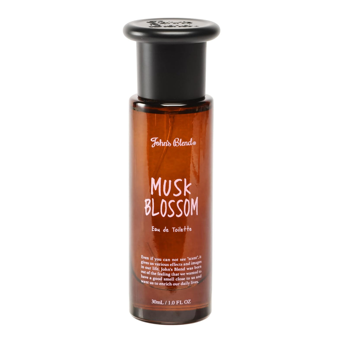John's Blend Eau de Toilette 30 mL, Unisex Fragrance Spray in White Musk or Musk Blossom, Daily Everyday Scent