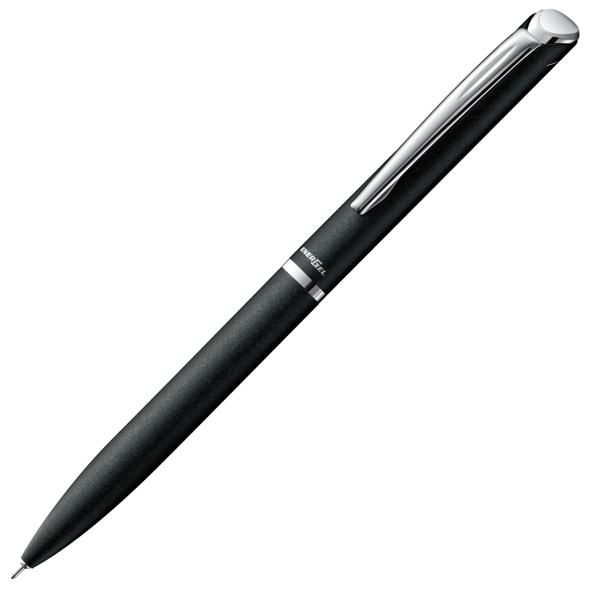 Pentel EnerGel Philography Gel Ink Ballpoint Pen 0.5 mm, Rotary Slim Brass Barrel Pen with Fast-Drying Black Ink, 20 x 15 x 150 mm and 25 g, Black, Silver, White, Brown, Blue, Red and Pastel Colours