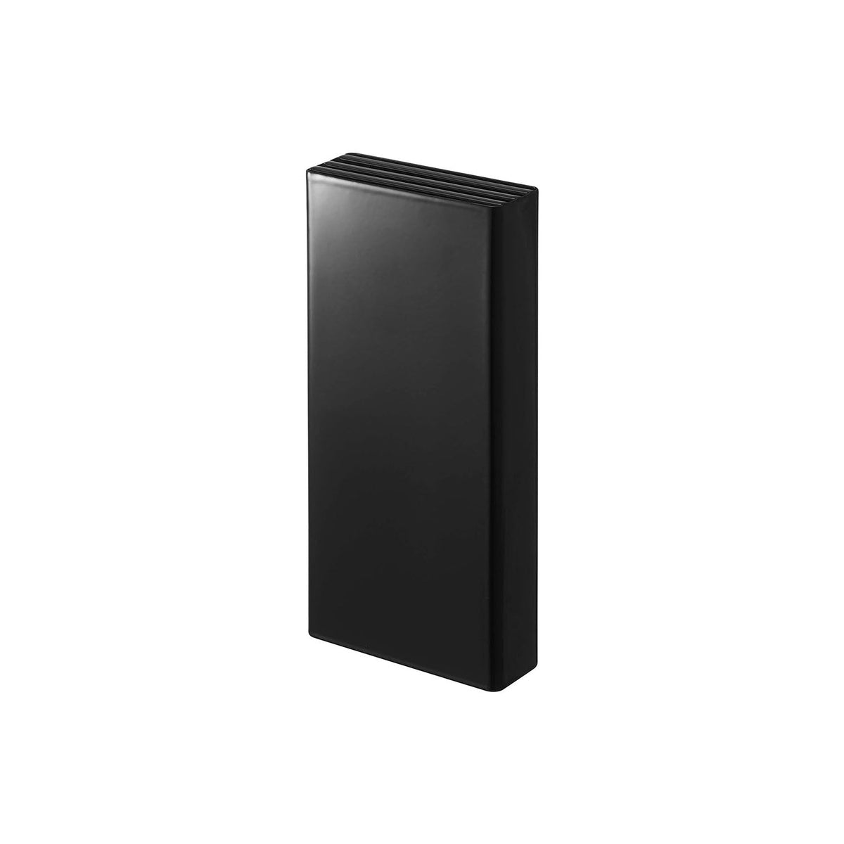 Yamazaki Tower Magnetic Knife Stand, Slim Stand That Sticks by Magnet to a Steel Kitchen Wall and Holds Up to Three Knives With Blades Up to 22 cm, Place It Where You Like, Holds 1 kg, 10 x 3.5 x 22 cm and 580 g, White or Black
