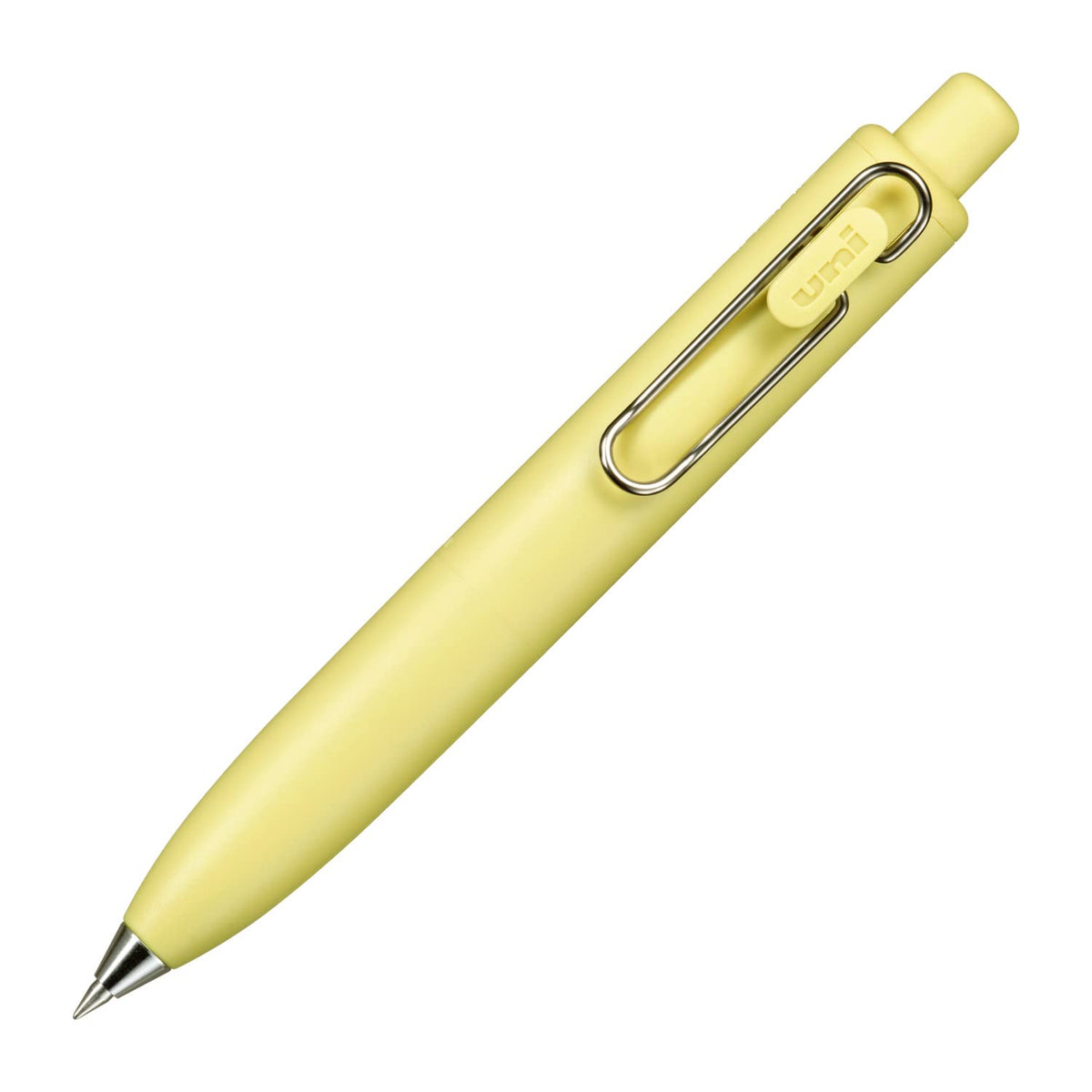 Mitsubishi Pencil uni-ball one P Gel Pen, Short Retractable Pen with Stabilizer Tip, Black Ink, 13.9 x 19.2 x 116.8 mm and 13.7 g, 0.38 or 0.5 mm, 8 Colours