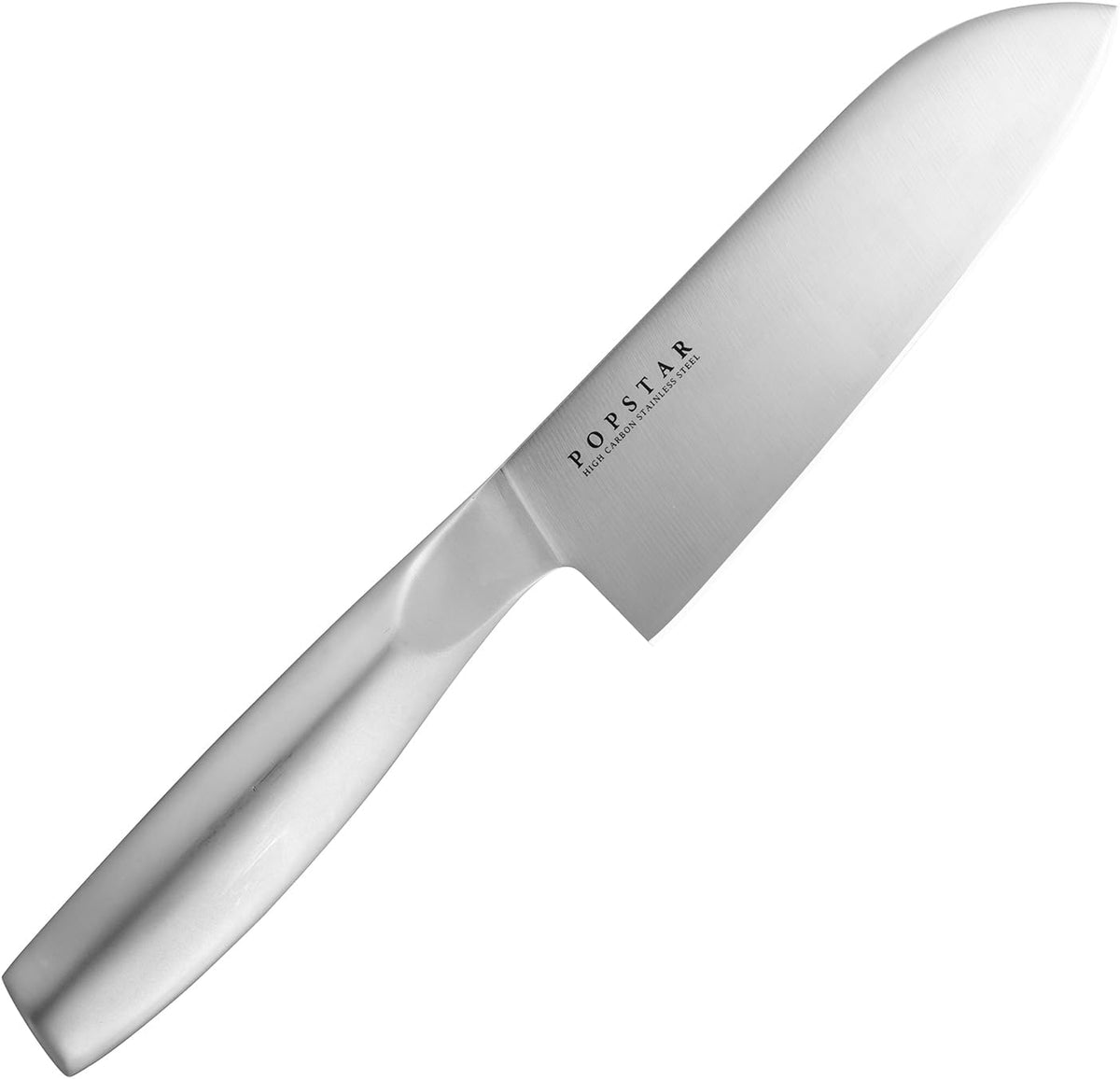 KAI Pop Star All-Stainless Santoku — Seamless Blade