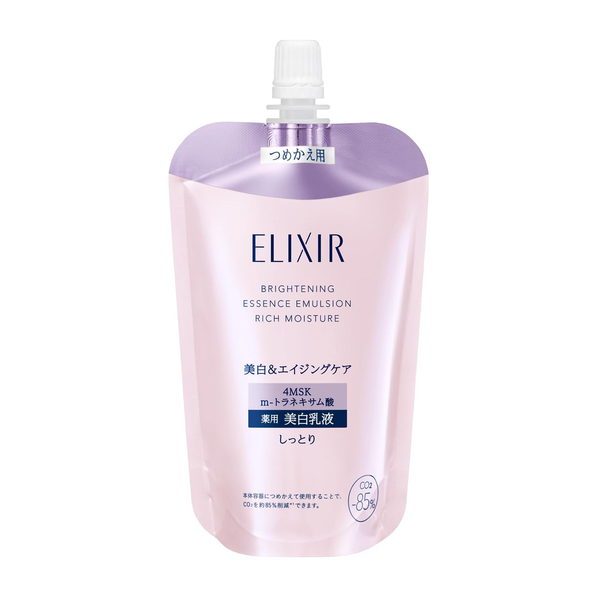 SHISEIDO Moisturizing Emulsion — 4MSK peptide brightening-firming