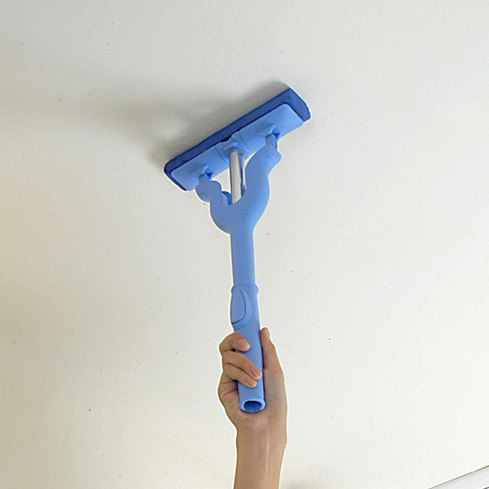 Azuma Gungun Water-Absorbing Wringer Wiper Mini AZ262, PVA Sponge Wiper for Windows, Walls and Bathrooms, About 19 x 43 x 4.3 cm, 230 g, Blue