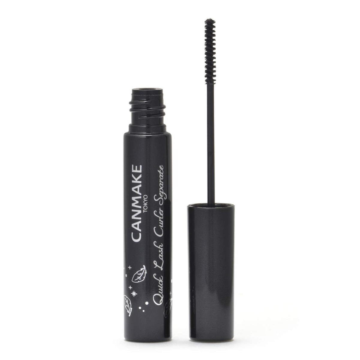 Canmake Quick Lash Curler Separate, Superfine-Brush Curl-Keeping Mascara and Base that Separates Lashes Delicately, 4 g