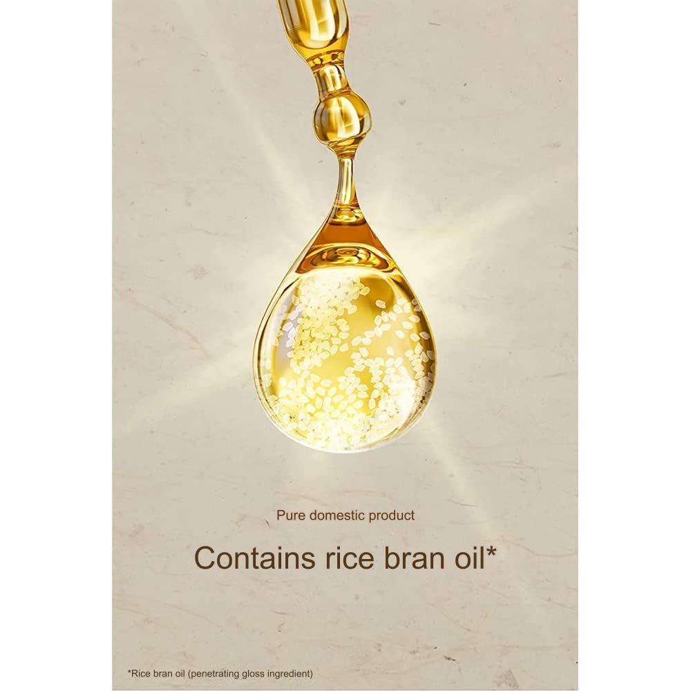 Hair Recipe Wanomi Urutsuya Rice Bran Oil Non-Silicone Hair Treatment, Pump Bottle 350 mL, Fresh Fruit Scent