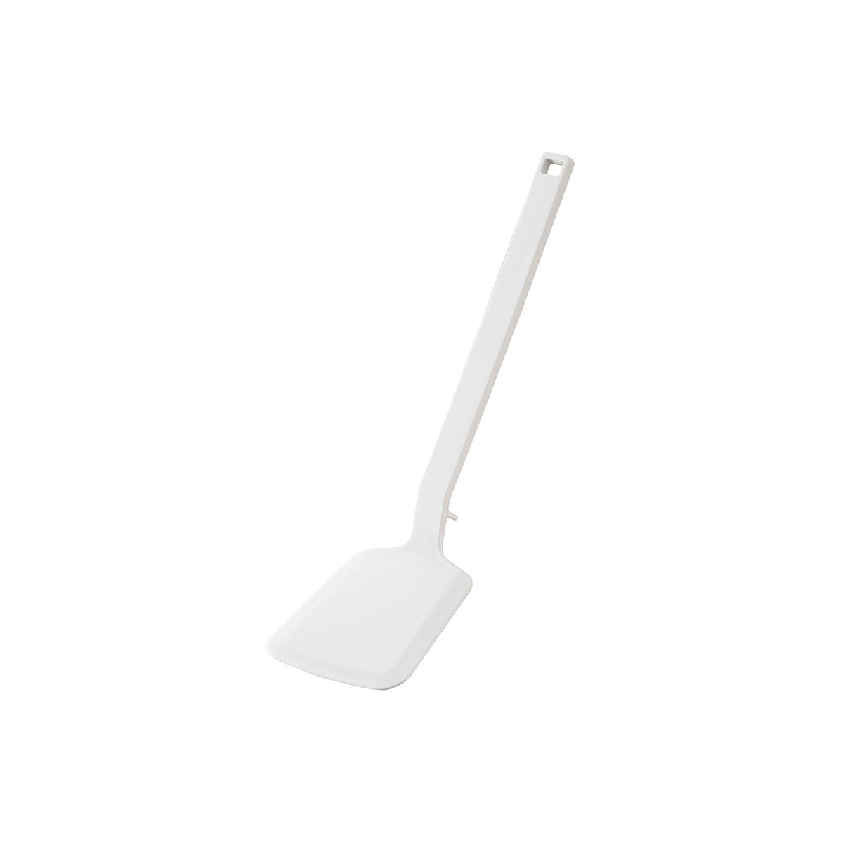 Yamazaki Tower Silicone Turner, Flexible Turner That Bends to Scoop Food Easily and Is Light to Hold From Pan to Plate, Tip Lifts Off the Counter, Silicone Over a Nylon Core Heat Safe to 220 C, Dishwasher Safe, 9 x 4.5 x 31 cm and 70 g, White or Black