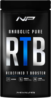 Anabolic Pure RTB Testosterone Body Makeup Supplement, Men’s Performance, 90 Tablets (30 Day Supply) (1 Bag)