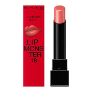 Kate Lip Monster 18 Nectarine Pink, Long-Wearing Lipstick 3 g that Turns into a Gel Film, Moisturising High-Colour Natural Finish