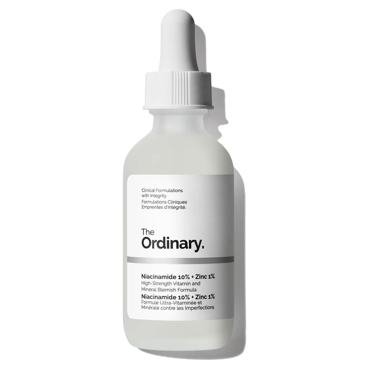 The Ordinary Niacinamide 10% + Zinc 1% (N10+Z1 Face Serum), Water-Based Serum for Pores and Uneven Texture, 30 mL or 60 mL