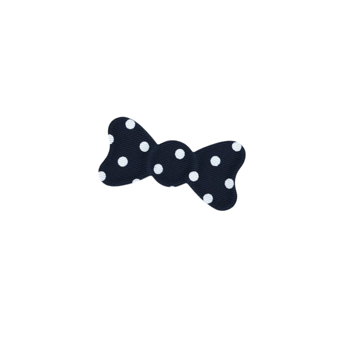 Standard Series No-Crease Hair Clip for Bangs, Made in Japan, Dot, Check and Stripe Ribbons in Mini, Middle and Large Sizes