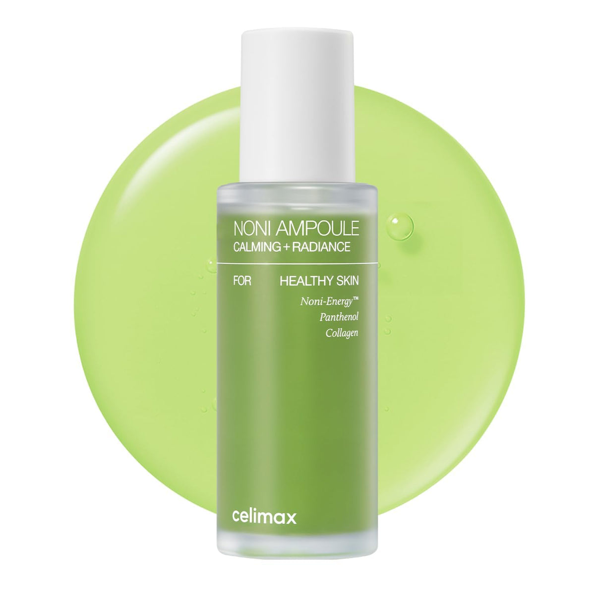 Celimax Noni Ampoule, Calming and Radiance Noni Energy Serum with Nano Panthenol and Vegan Collagen, 50 mL