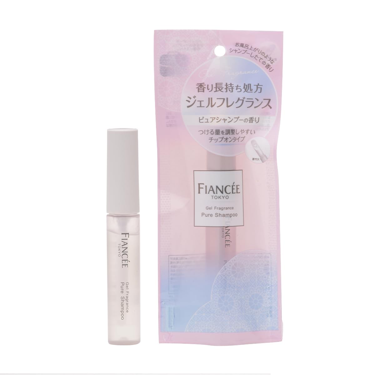 Fiancee Pure Shampoo Gel Fragrance — Chip‑on Applicator Tip Dosage Control