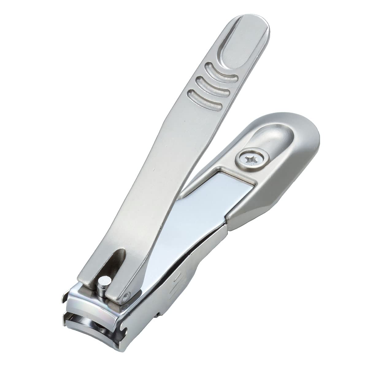 GREEN BELL Takumi no Waza Stainless Nail Clipper G-1305 with Metal Nail Catcher, Made in Seki Japan
