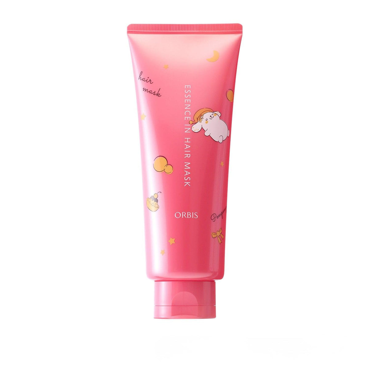 ORBIS Essence In Hair Mask, 200 g Fragrance-Free Rinse-Out Hair Mask with No Waiting Time, Limited Sanrio Design or Regular Design Tube, Made in Japan