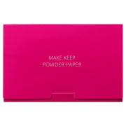 Kose Cosmenience Make Keep Oil Block Powder Paper, Oil Blotting Paper with Makeup-Keeping Powder, Fragrance-Free, 50 Sheets
