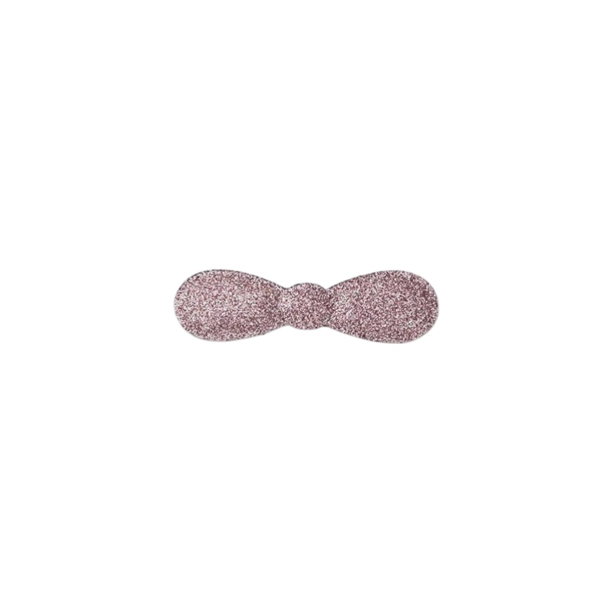 Glitter Plain-Color No-Crease Hair Clip for Bangs, Made in Japan, Ribbons, Cross, Hearts, Five-Point Shapes and Rectangles