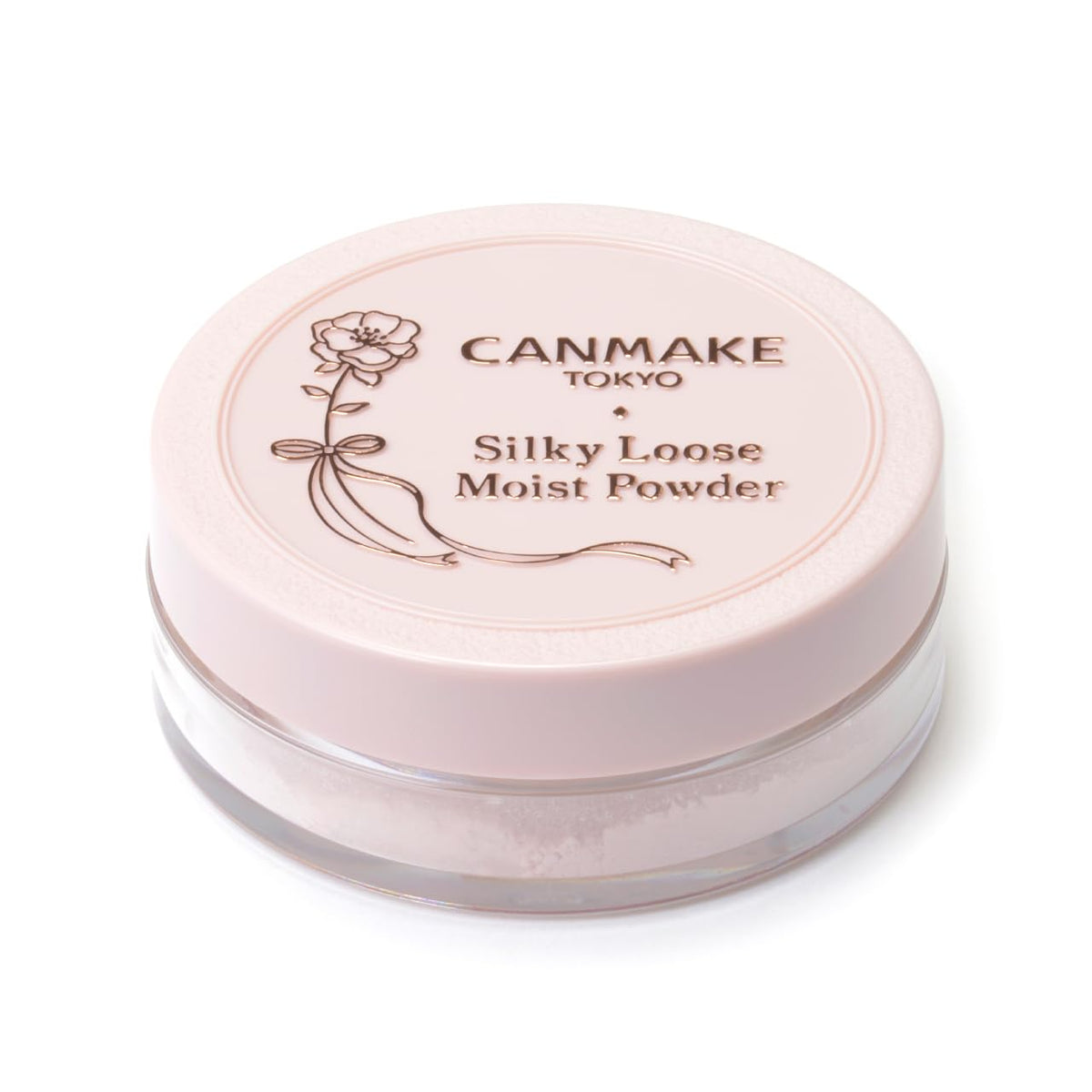 Canmake Silky Loose Moist Powder SPF23 PA++, Soft-Focus Moisturising Loose Face Powder with 27 Beauty Ingredients, 6 g