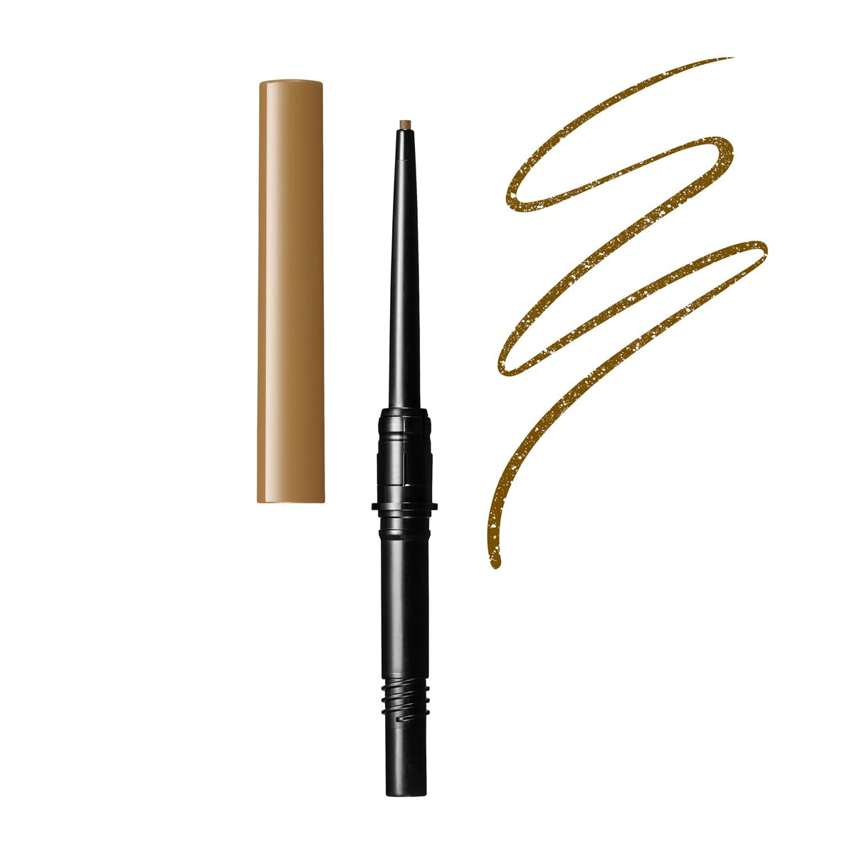 INTEGRATE Snipe Gel Liner S — Waterproof Shimmer Gel Pencil Eyeliner, 0.07g, Body and Refill