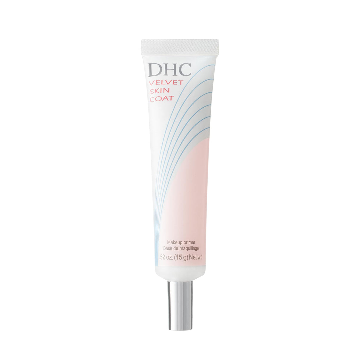 DHC Velvet Skin Coat Makeup Primer for Fine Lines and Pores, Silicone-Based Smoothing Face Primer, 15 g