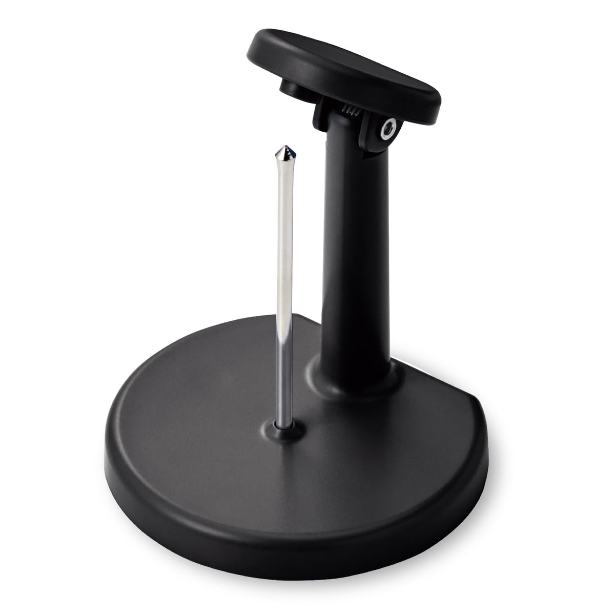 Open Kogyo Slip Spike SF-333 Small and SF-100 Large, Weighted Receipt Spindle with Rounded Needle Tip and Spring Head in Recycled ABS, Black or Blue, Single or Set of 2, Made in Japan