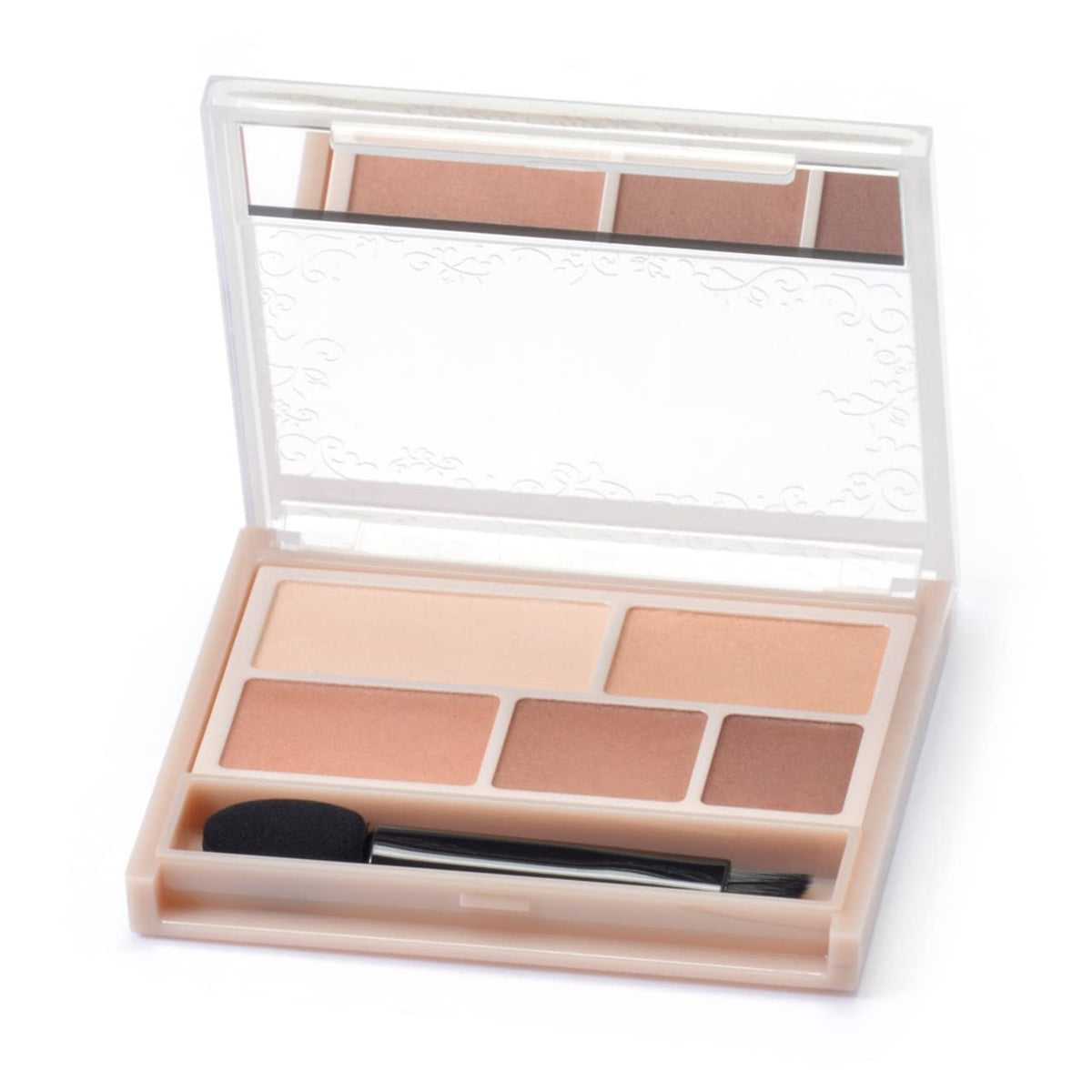 Canmake Perfect Multi Eyes, Five-Colour Glitter-Free Matte Palette for Eyeshadow, Eyebrow and Eyeliner, about 3 g