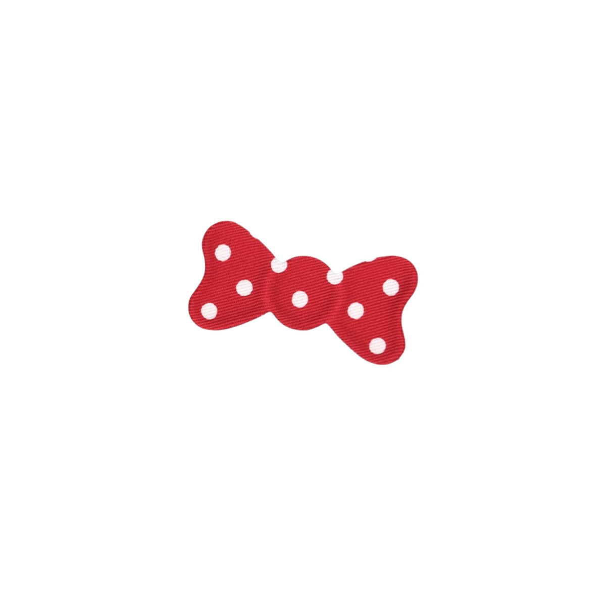 Standard Series No-Crease Hair Clip for Bangs, Made in Japan, Dot, Check and Stripe Ribbons in Mini, Middle and Large Sizes