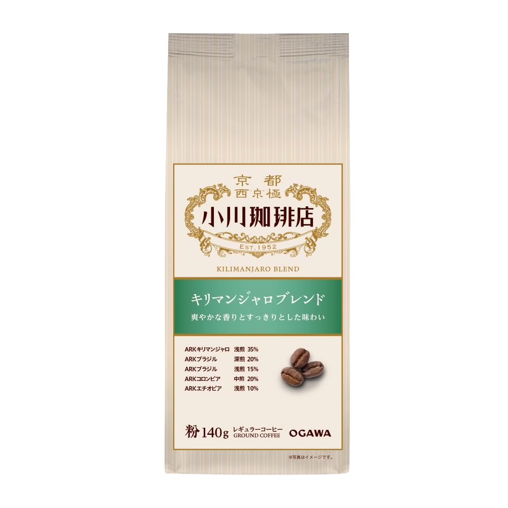 Ogawa Coffee Shop Ground Coffee 140 g, Coffee Shop Blend, Soft Mellow Blend, Blue Mountain Blend Or Kilimanjaro Blend