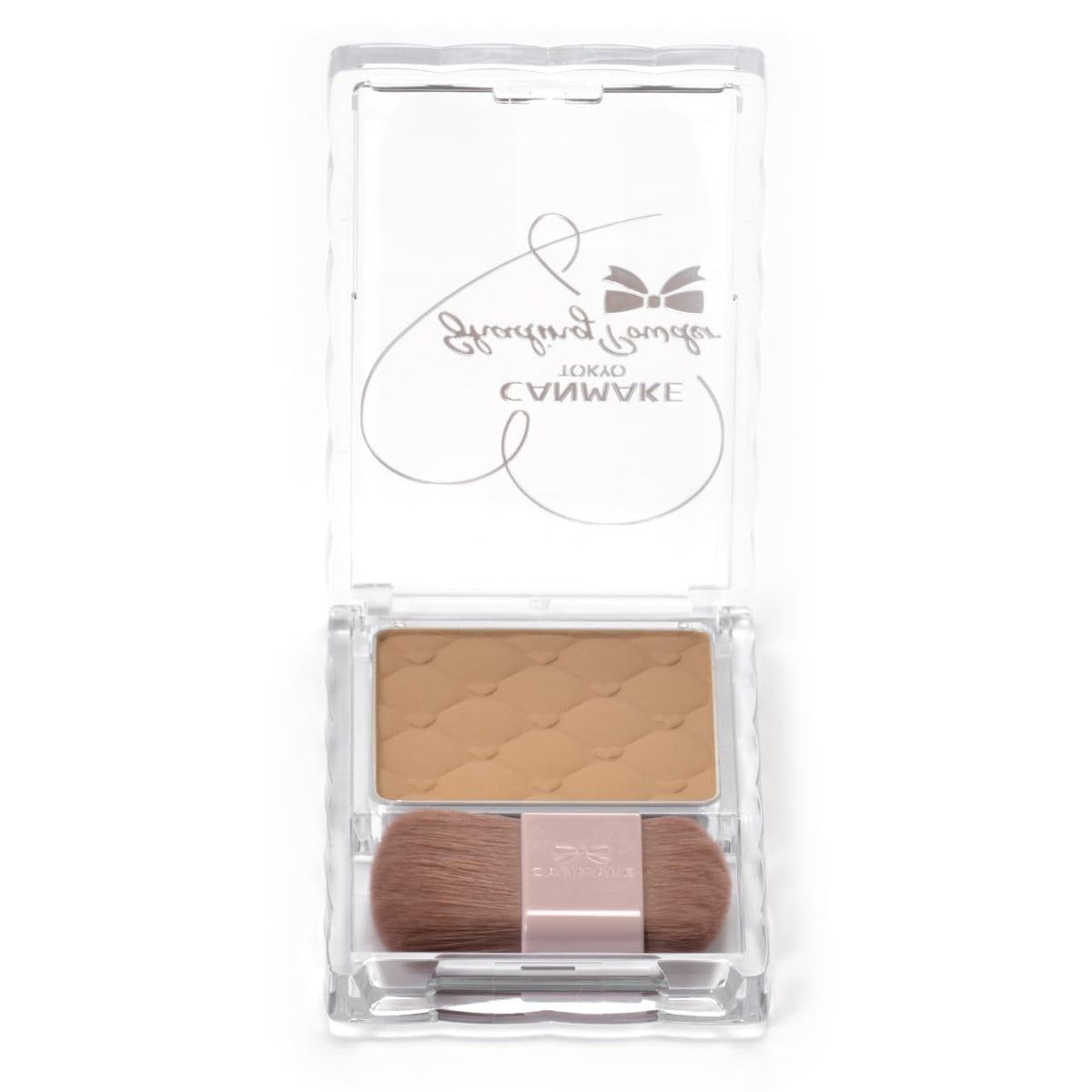 Canmake Shading Powder, Natural Contour Shading Powder with a Flat Brush that Gives the Face Line a Smaller, Defined Look, 4.4 g