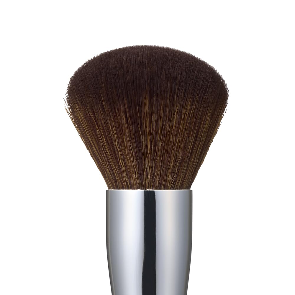 Rosy Rosa Portable Make-Up Brush Set of 5, Mini Face, Shadow, Point, Eyebrow and Liner, and Screw Brushes with Dedicated Case
