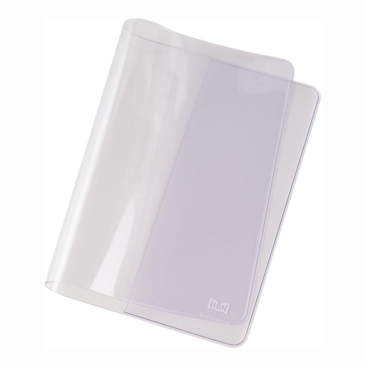Hobonichi Clear Cover for HON Size Planner, PVC Cover 0.6 mm Thick, 242 x 162 mm for A6 or 332 x 222 mm for A5, Planner Accessory