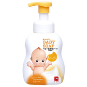 Baby Whole-Body Foam Soap Moist Type, Additive-Free Low-Irritation Foam Wash for Newborn Skin, 400 mL Pump Bottle