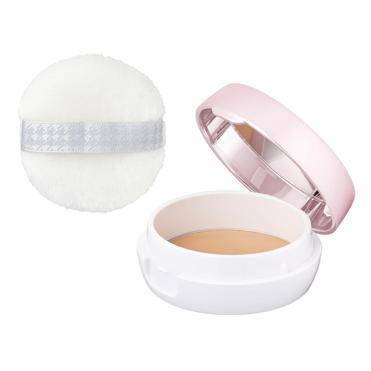 Clear Last High Cover Face Powder Matte 12 g, SPF40 PA+++ Pressed Cover Powder for Pores and Uneven Colour, with Fluffy Puff