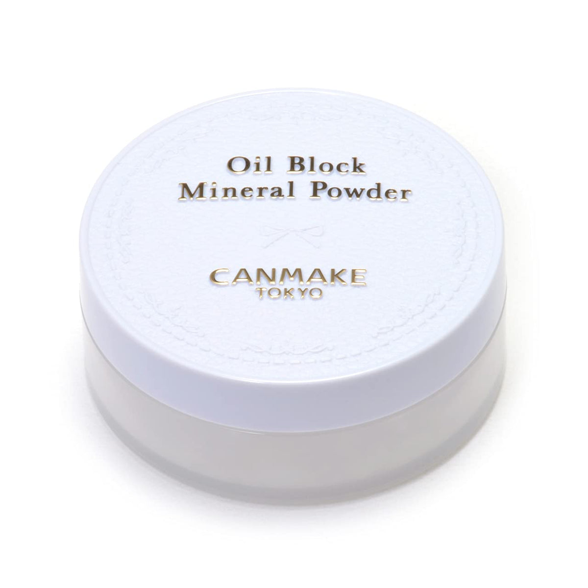 Canmake Oil Block Mineral Powder, Loose Face Powder 95 Percent Mineral that Prevents Oil Breakdown and Keeps Skin Smooth, 3 g