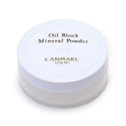 Canmake Oil Block Mineral Powder, Loose Face Powder 95 Percent Mineral that Prevents Oil Breakdown and Keeps Skin Smooth, 3 g