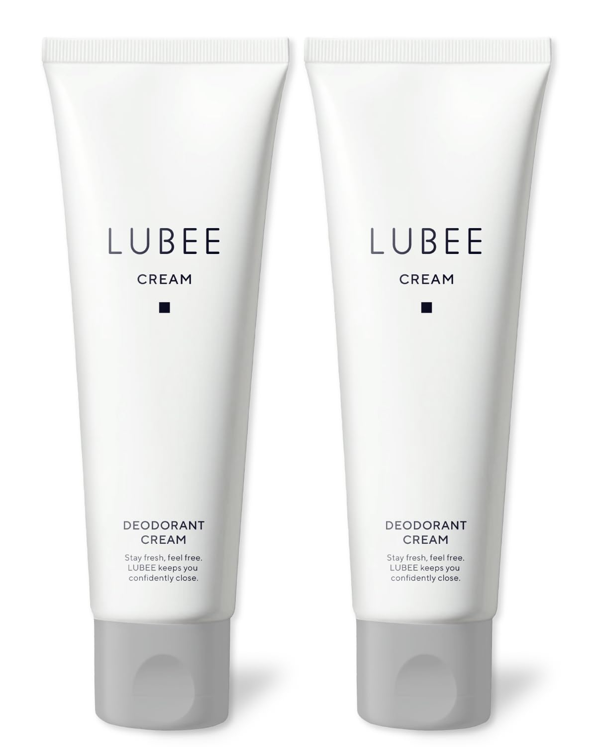 LUBEE Deodorant Cream 30 g, Unscented Underarm Deodorant and Antiperspirant Quasi-Drug, 1, 2 or 3 Tubes