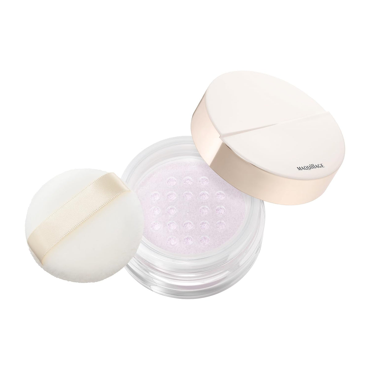 MAQUILLAGE Essence Glow Keep Powder — Loose Face Powder With Puff 8g