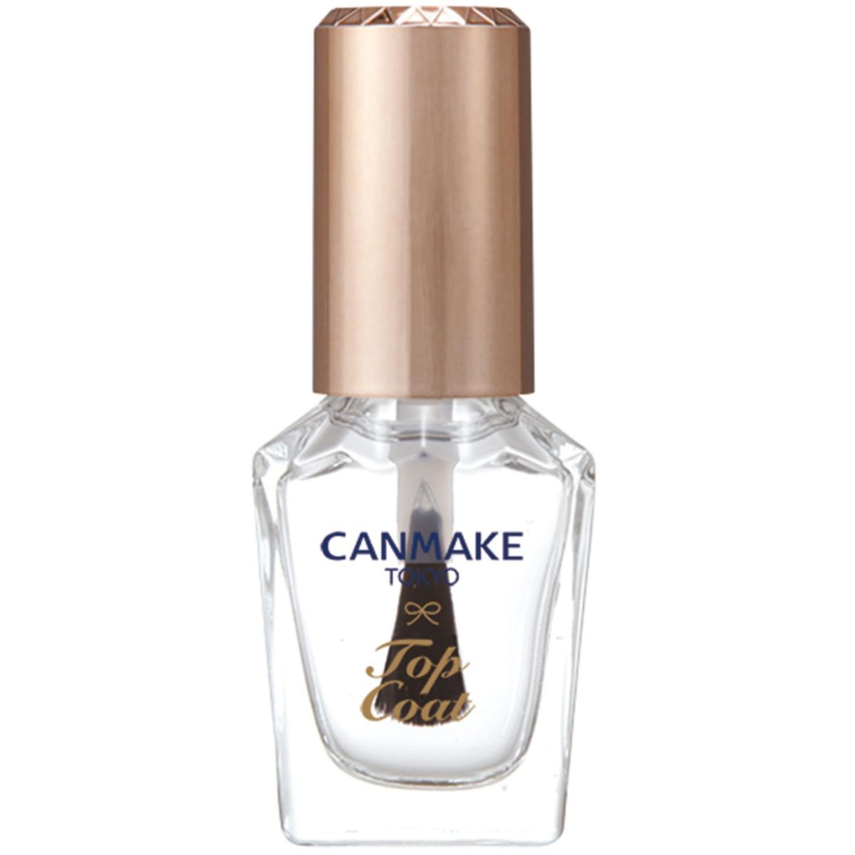 Canmake Colorful Nails Top Coat, Quick-Dry Glossy Clear Top Coat that Keeps Fresh-Painted Shine, 8 mL