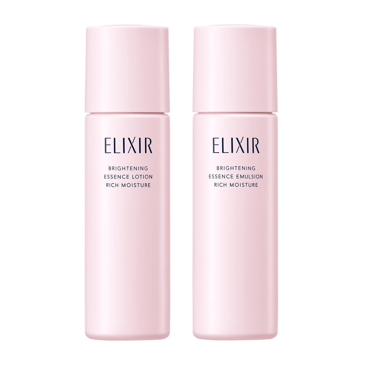 ELIXIR Brightening Lotion And Emulsion Trial Set — Rich Moisture 30ml + 30ml