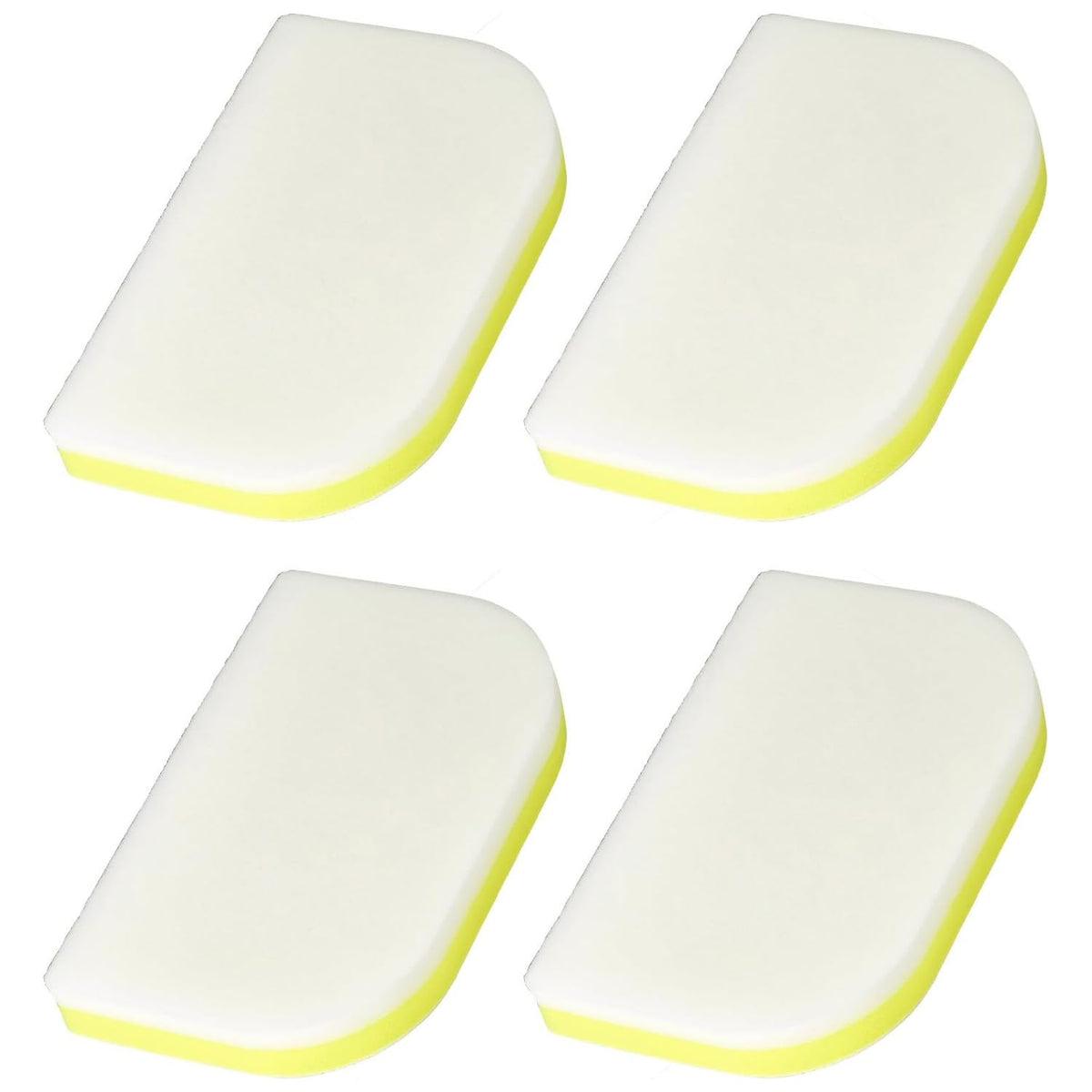 LEC Gekiochi-kun Bath Melamine Sponge Spare, Replacement Head for S-796 and S-797 Bath Cleaners, 16.5 x 10.5 x 2.5 cm, 1, 2 or 4 Spares