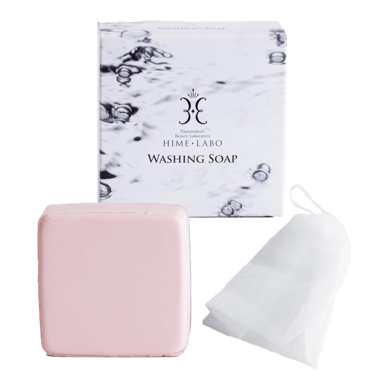 Hime Lab Facial Cleansing Soap for Sensitive and Dry Skin, Solid 80g, Tamatsuri Hot Spring Water Moisturizing, Fragrance-Free, Made in Japan — source image 11