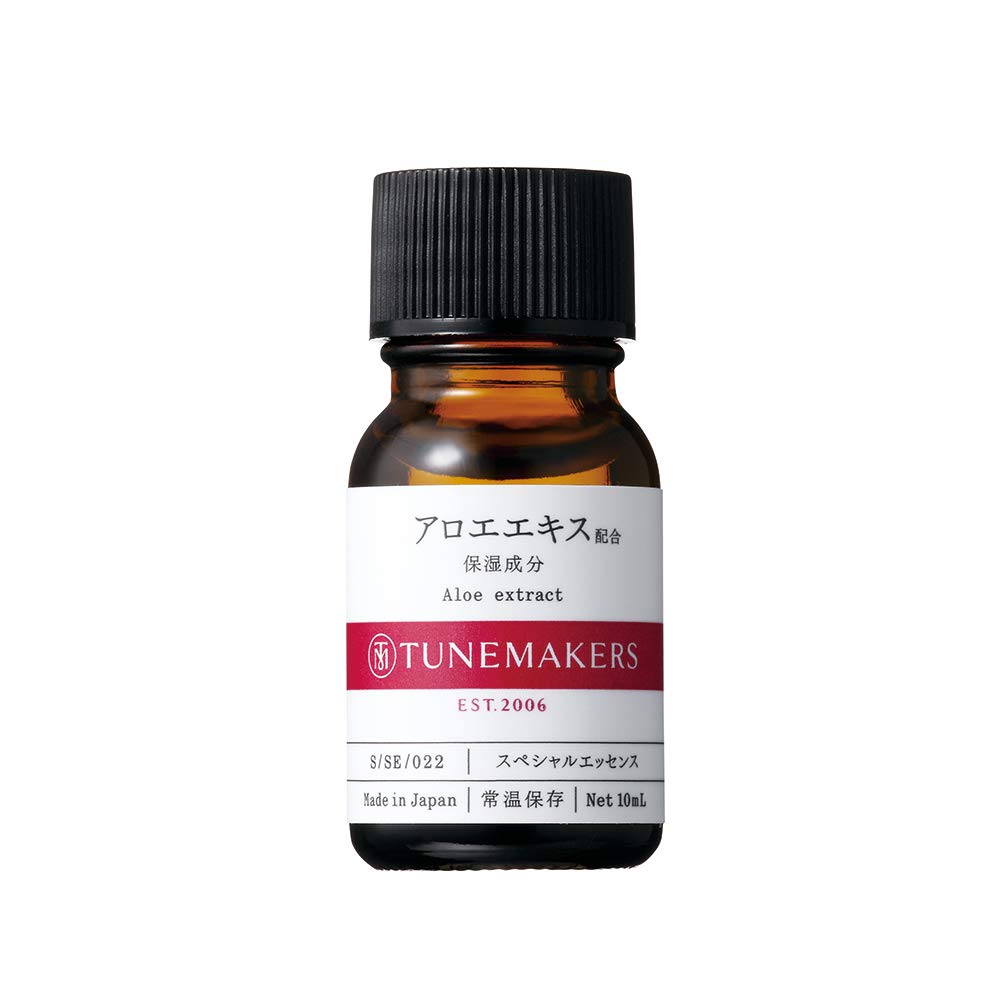 TUNEMAKERS Aloe Extract Undiluted Serum 10 ml, Single-Ingredient Moisturising Care Used Alone, Layered or Blended into Lotion