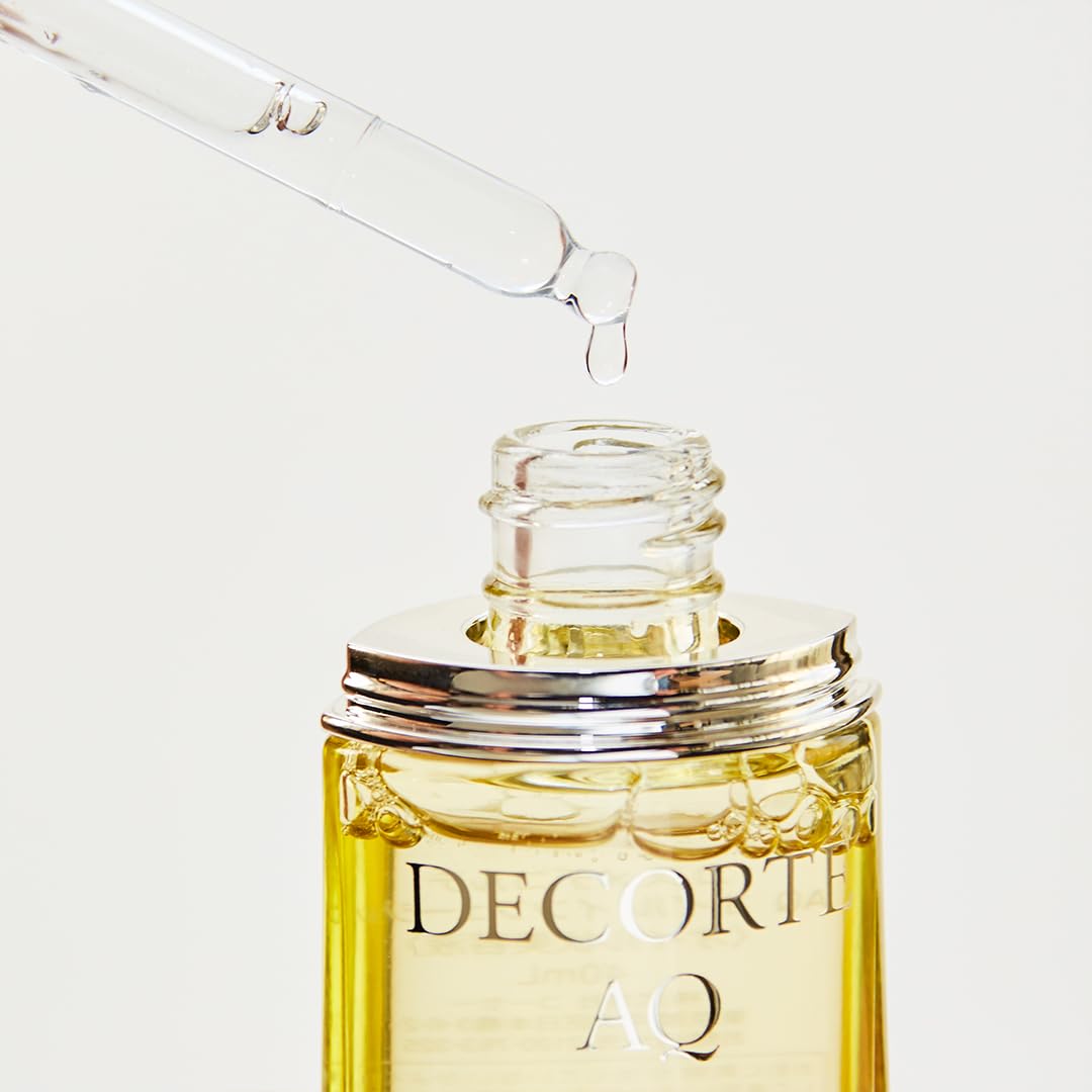Decorté AQ Oil Infusion, Silky Light Facial Beauty Oil That Gives Glow, 40 ml Dropper Bottle