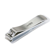 KAI Type 003 Nail Clipper KE0103, Stainless Steel Curved-Blade Nail Clipper with Built-In Nail File and Clear Case