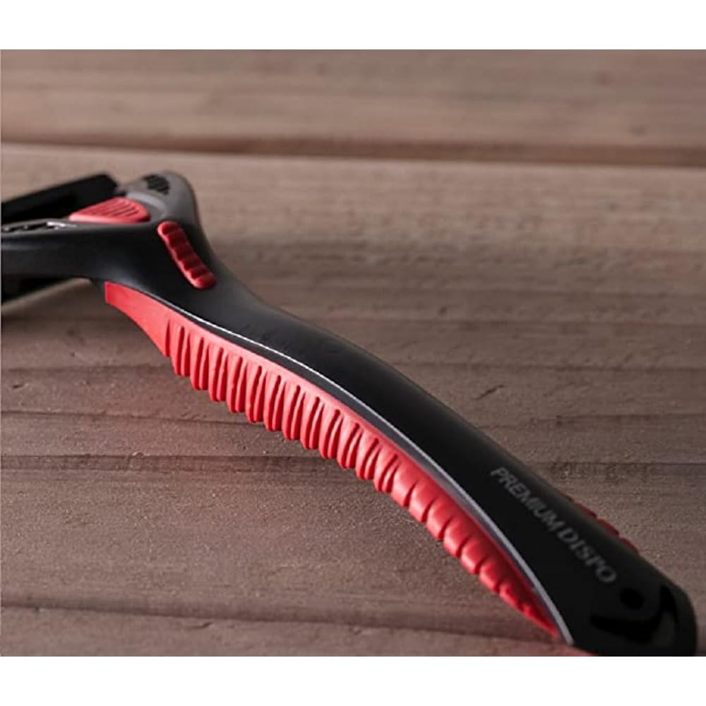 KAI Premium Dispo IGNIS 5-Blade Disposable Razors with Double Smoothers, Pack of 3 or 6
