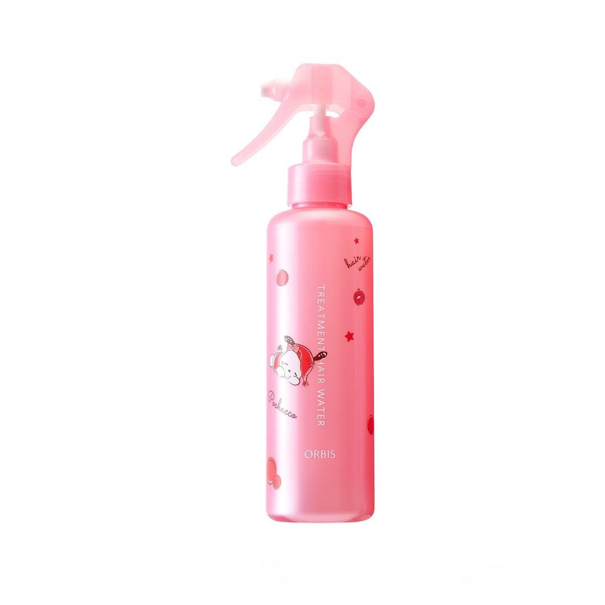ORBIS Treatment Hair Water, Pochacco Limited Collaboration Design, Fragrance-Free Leave-In Damage Care and Heat Protection Hair Mist, 180 mL