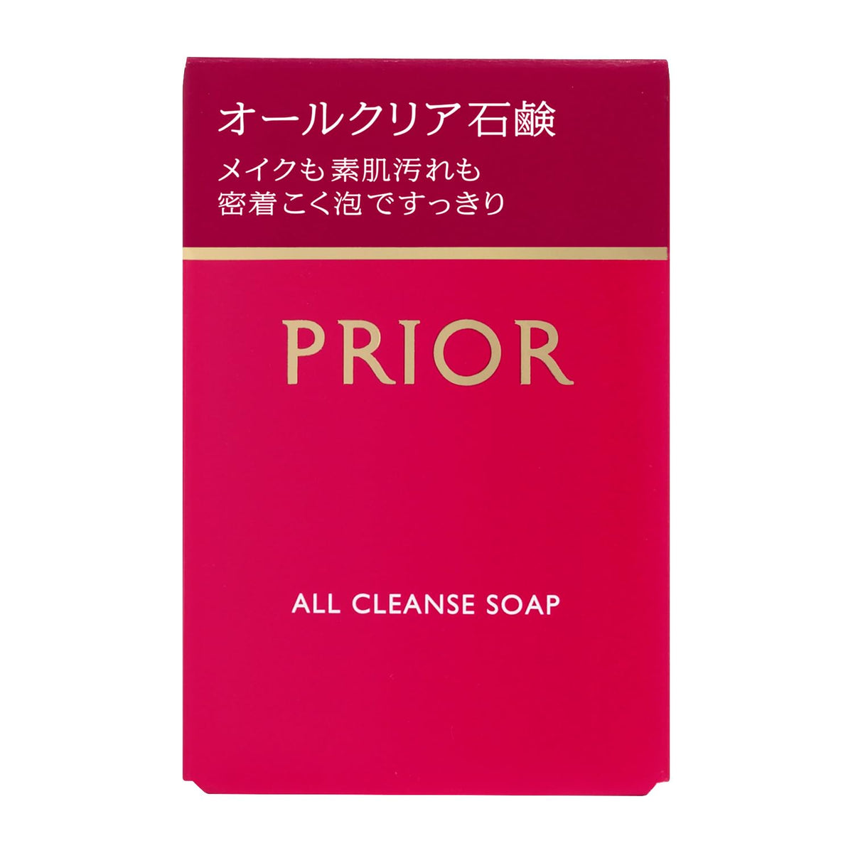 PRIOR All Cleanse Soap — Makeup-Removing Face Soap 100g