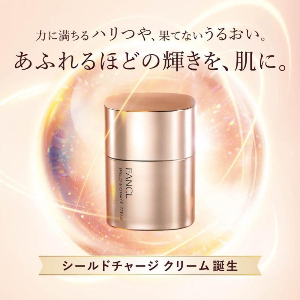 FANCL Shield Charge Cream Refill — 12-Hour Moisture-Retention